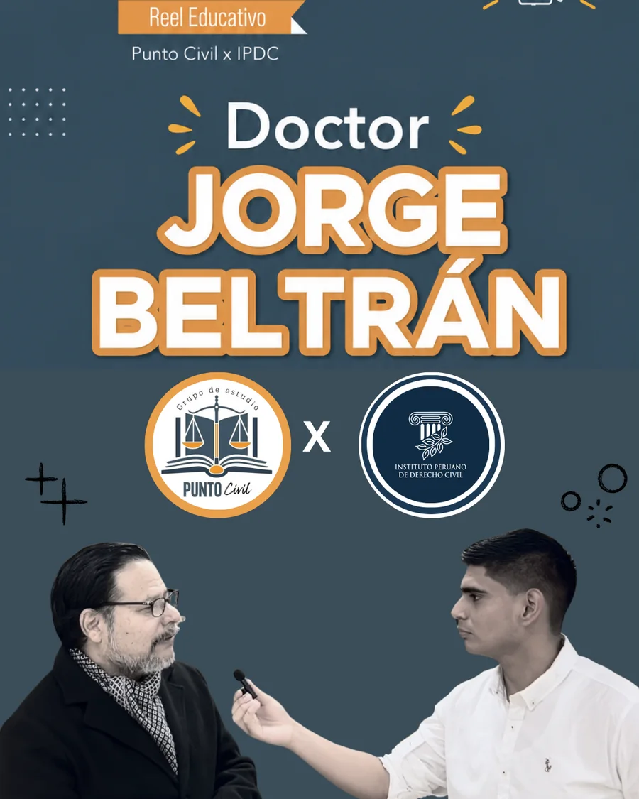 Portada de la entrevista con Dr. Jorge Beltrán