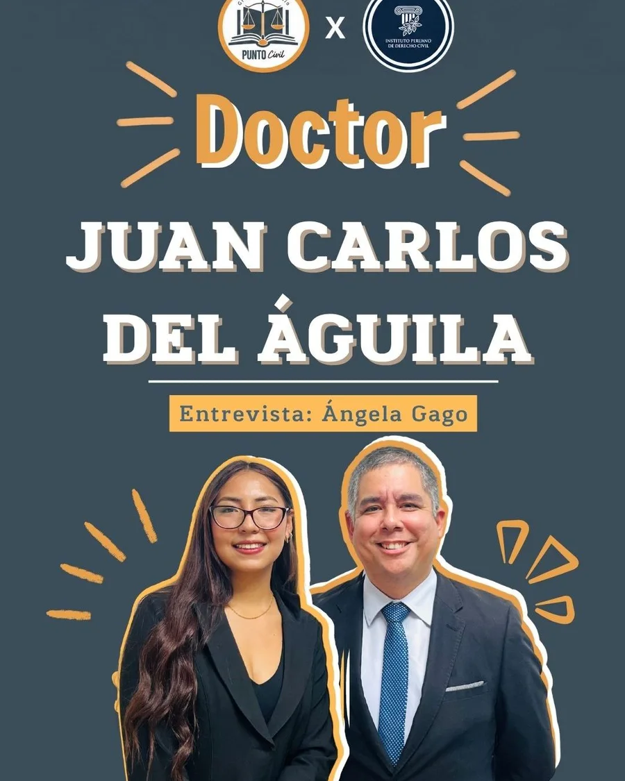 Portada de la entrevista con Dr. Juan Carlos Del Águila